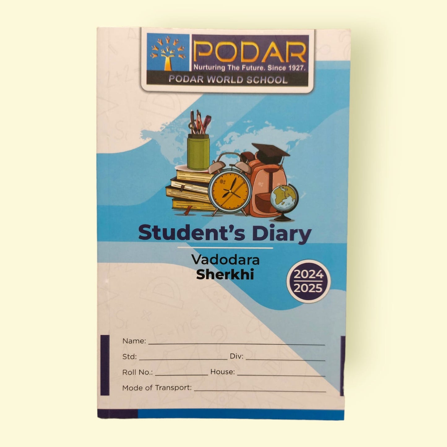 Podar World School, Vadodara - Sherkhi (School Diary)