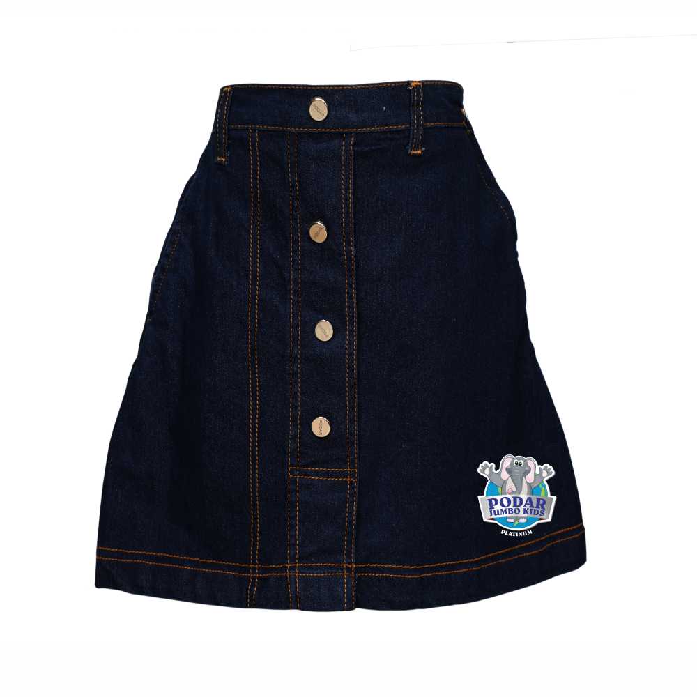 Podar Jumbo Kids Platinum Skirt