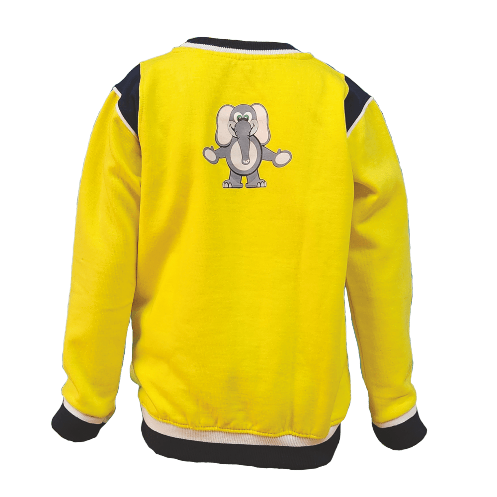 Podar Jumbo Kids- Yellow Sweatshirt NEW