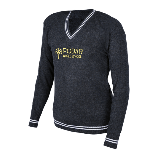 Podar World School Grey Sweater